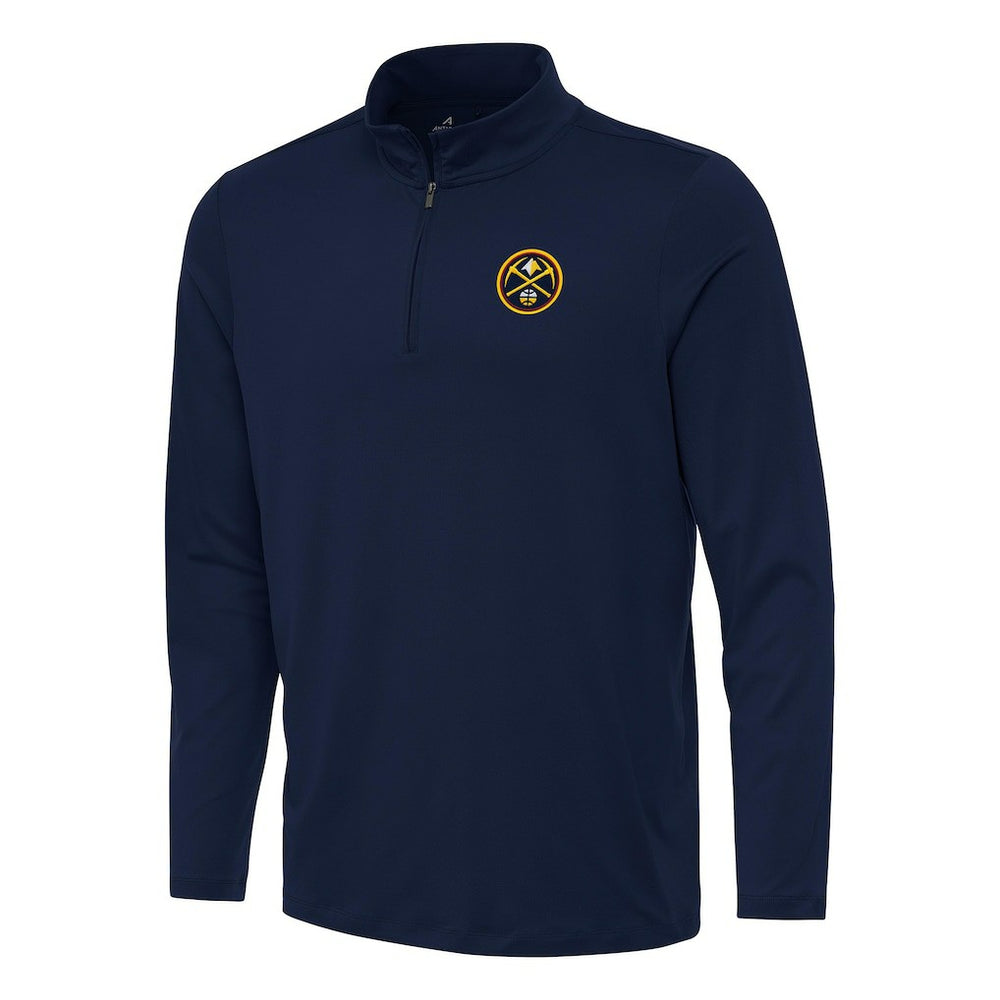 NBA Denver Nuggets Antigua Reprocess Quarter-Zip Top sale