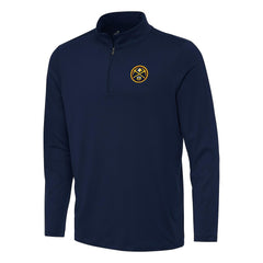 NBA Denver Nuggets Antigua Reprocess Quarter-Zip Top sale