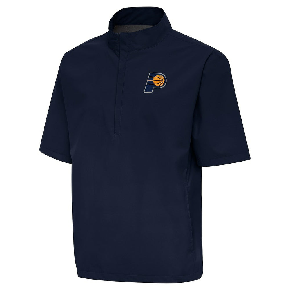 NBA Indiana Pacers Antigua Brisk Quarter-Zip Windbreaker