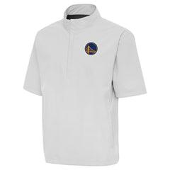 NBA Golden State Warriors Antigua Brisk Quarter-Zip Windbreaker sale