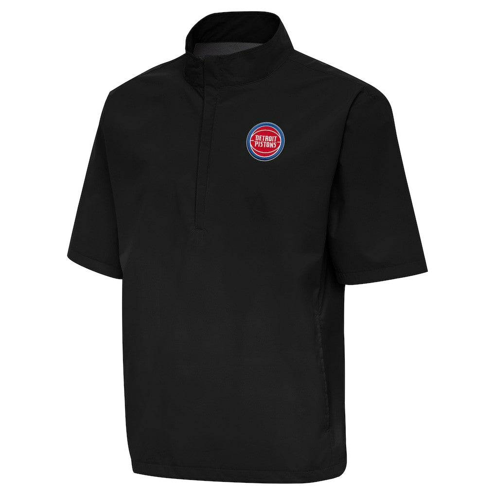 NBA Detroit Pistons Antigua Brisk Quarter-Zip Windbreaker sale