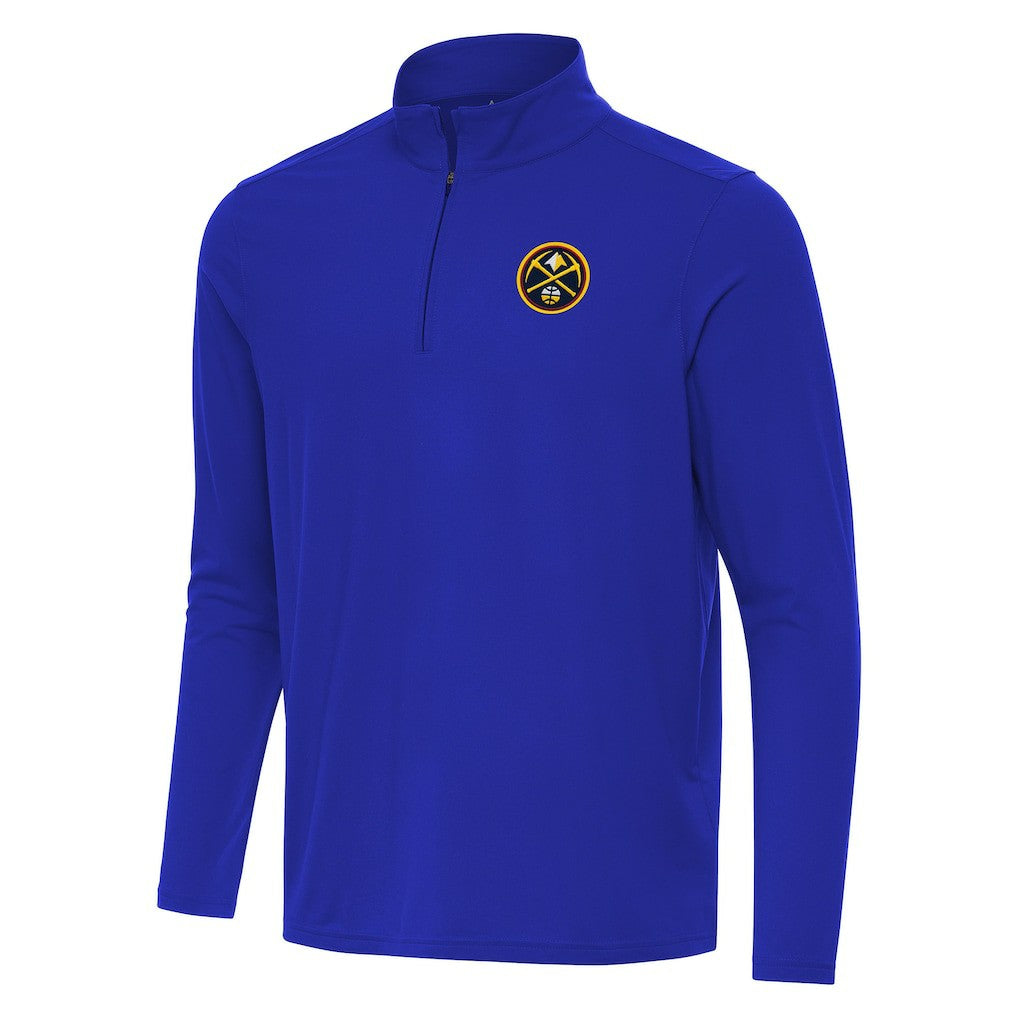 NBA Denver Nuggets Antigua Intent Quarter-Zip Top sale