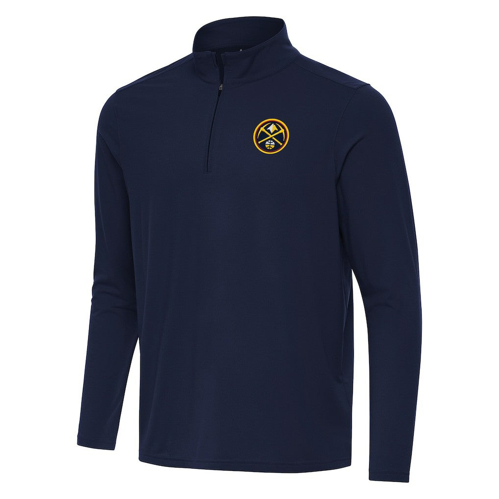 NBA Denver Nuggets Antigua Intent Quarter-Zip Top sale