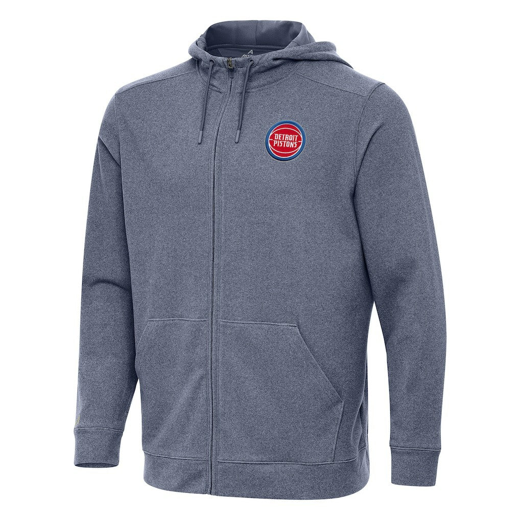 NBA Detroit Pistons Antigua Effortless Full-Zip Hoodie Jacket sale
