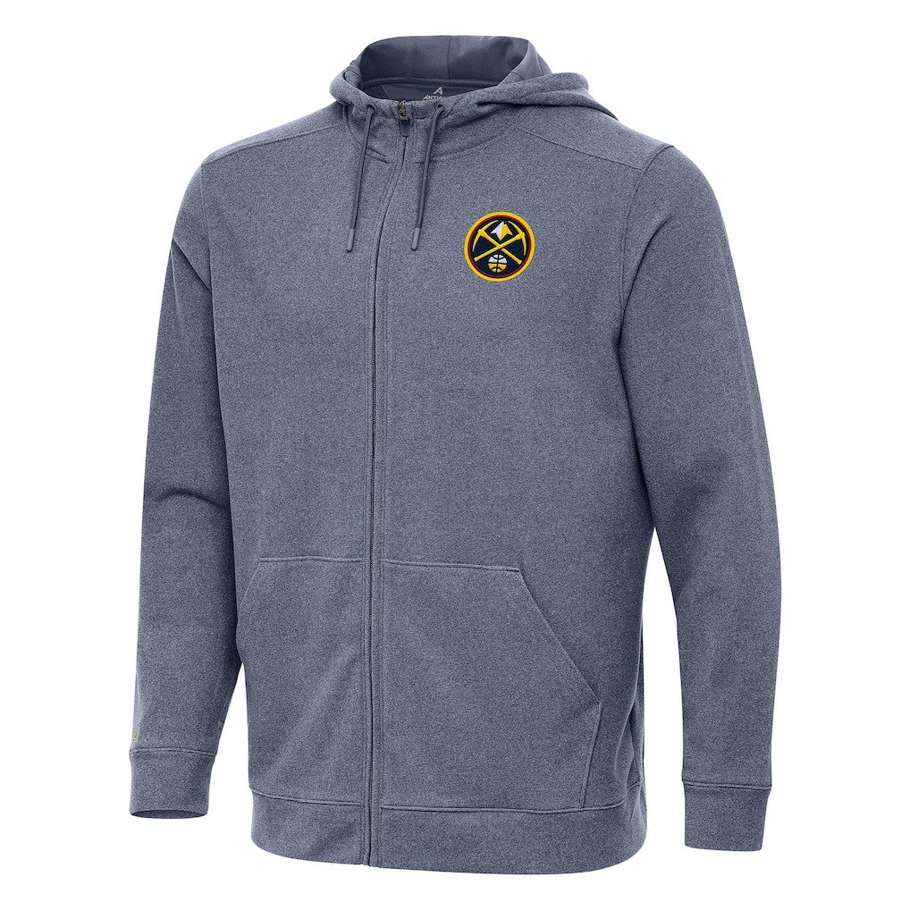 NBA Denver Nuggets Antigua Effortless Full-Zip Hoodie Jacket sale