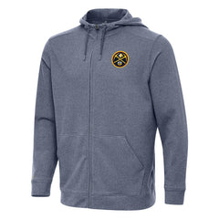 NBA Denver Nuggets Antigua Effortless Full-Zip Hoodie Jacket sale