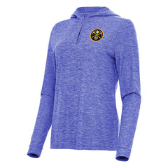 NBA Denver Nuggets Antigua Women's Daybreak Quarter-Zip Hoodie sale