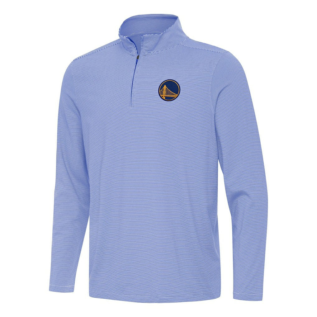 NBA Golden State Warriors Antigua Twine Quarter-Zip Top sale