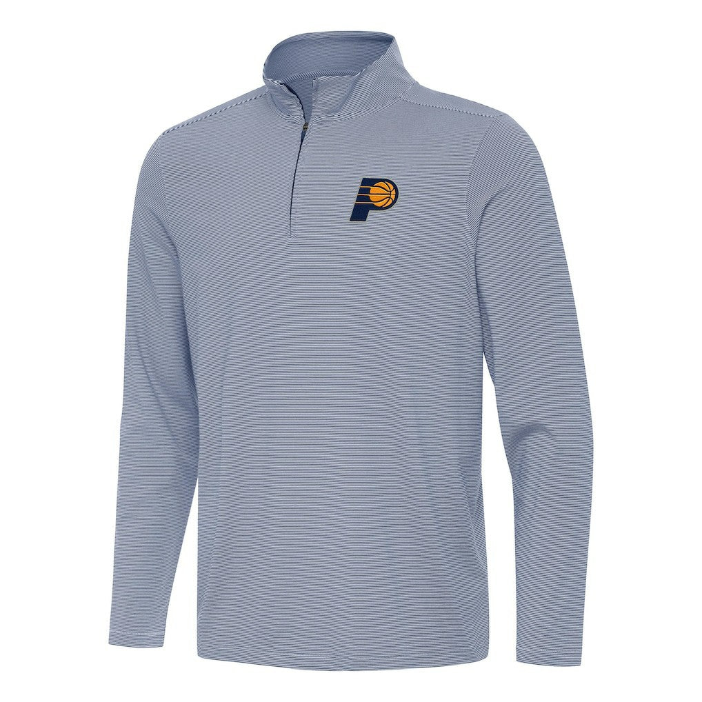 NBA Indiana Pacers Antigua Twine Quarter-Zip Top