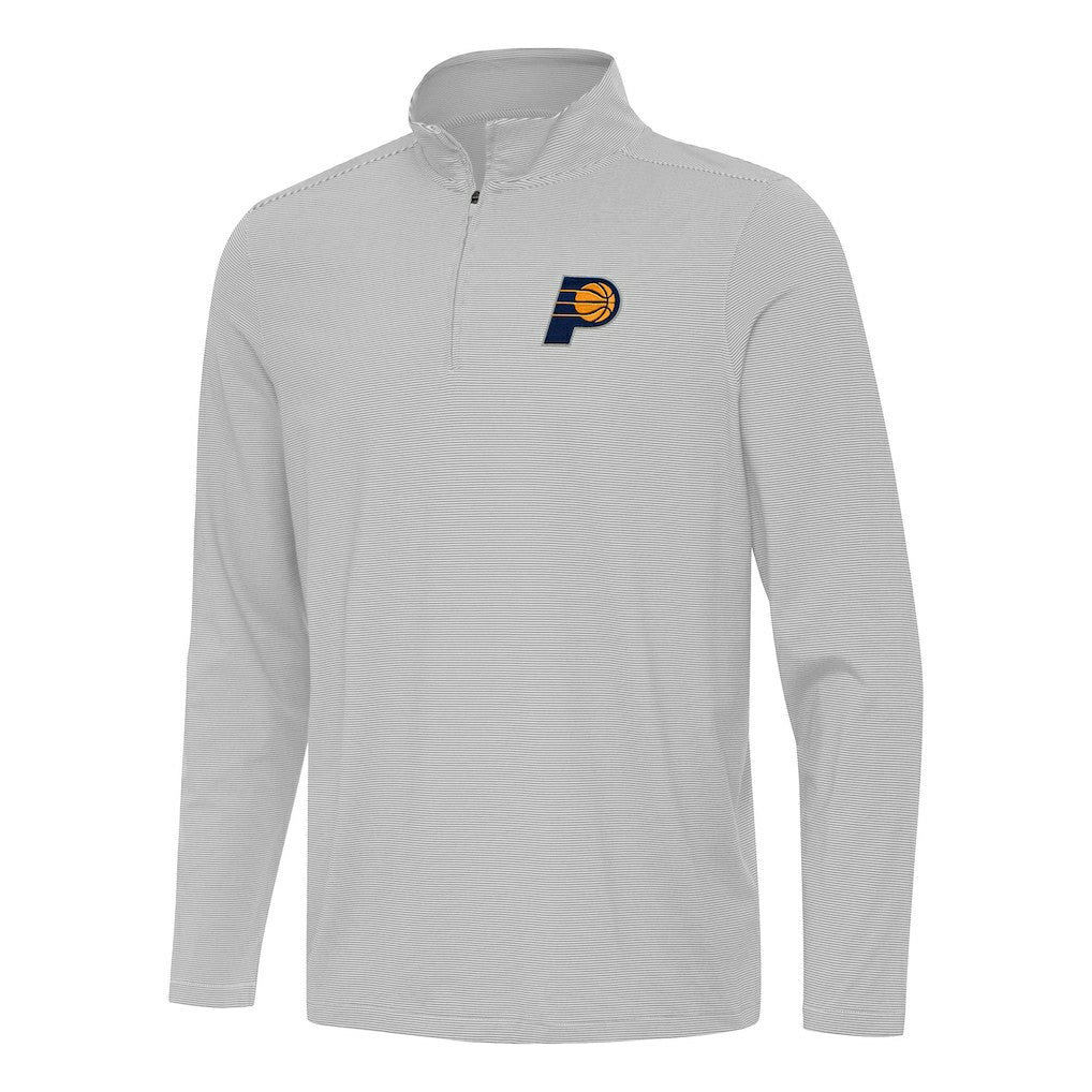 NBA Indiana Pacers Antigua Twine Quarter-Zip Top