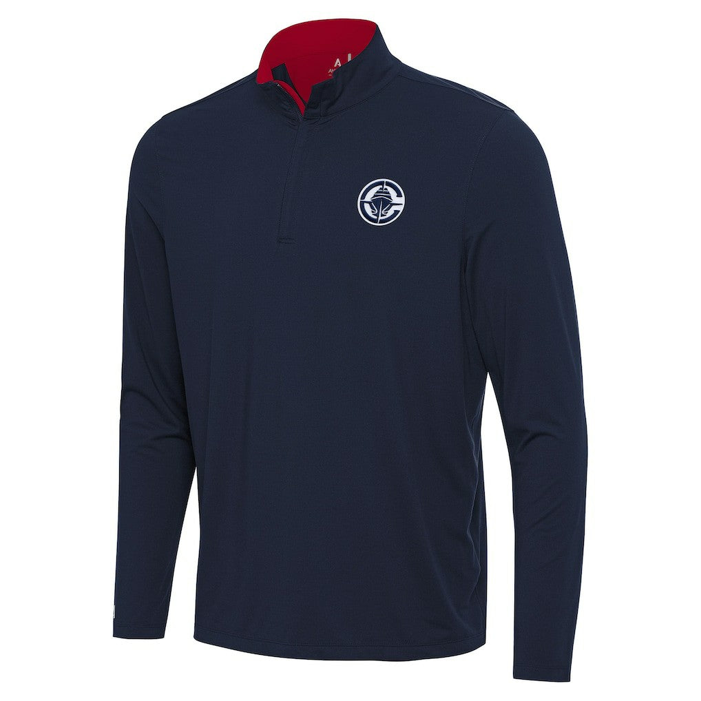 NBA LA Clippers Antigua Content Quarter-Zip Top