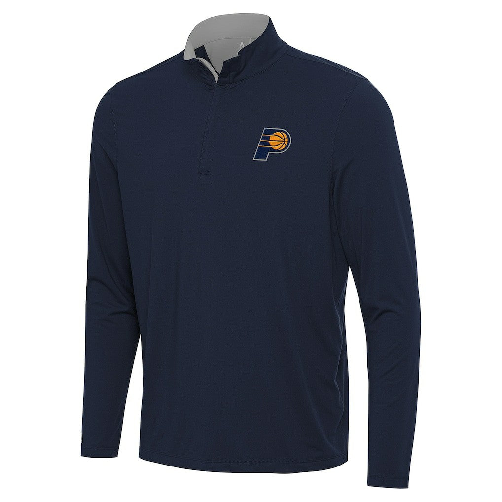 NBA Indiana Pacers Antigua Content Quarter-Zip Top
