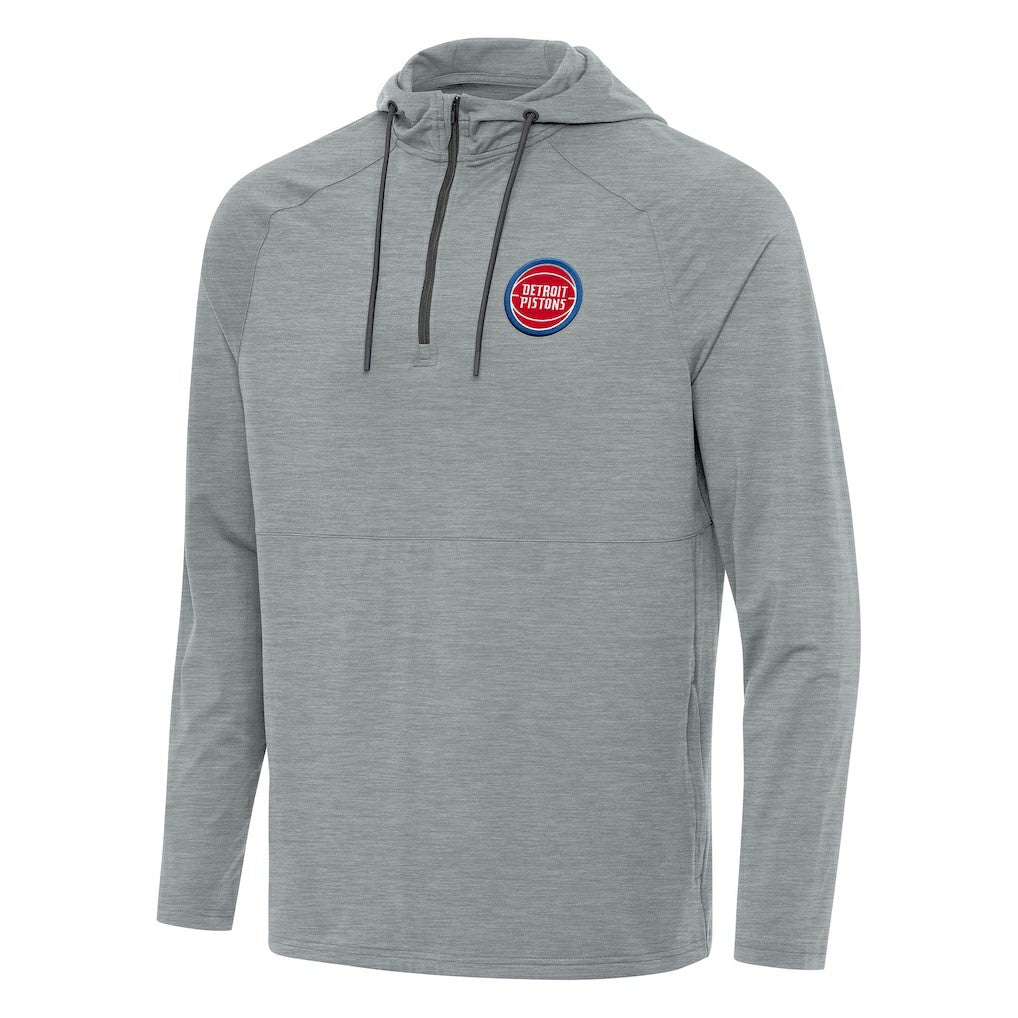 NBA Detroit Pistons Antigua Spikes Raglan Quarter-Zip Hoodie sale