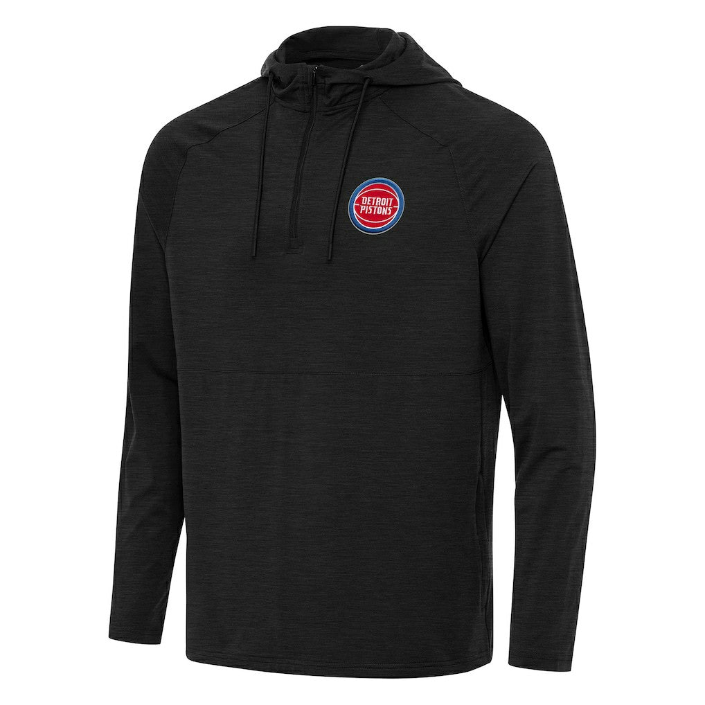 NBA Detroit Pistons Antigua Spikes Raglan Quarter-Zip Hoodie sale