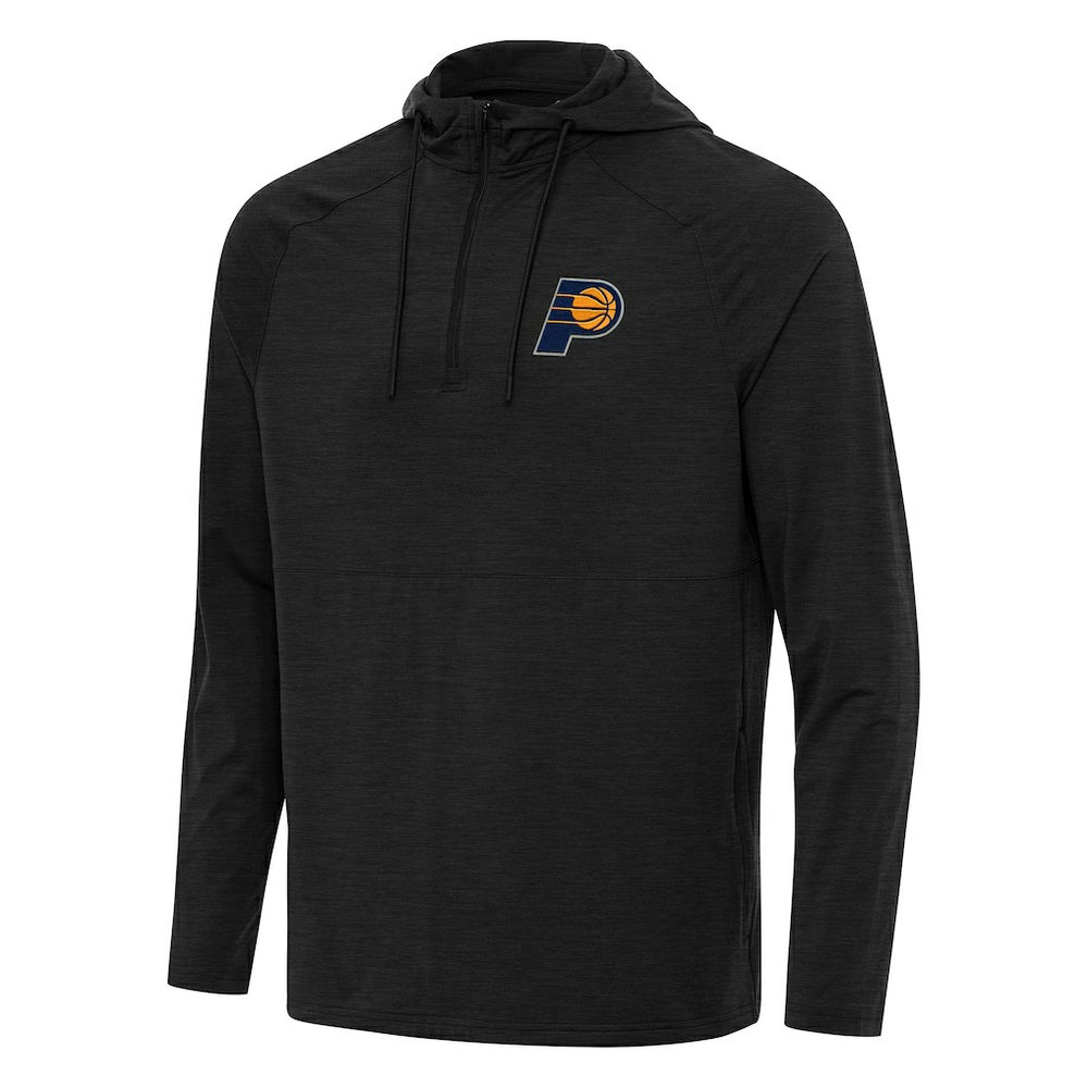 NBA Indiana Pacers Antigua Spikes Raglan Quarter-Zip Hoodie