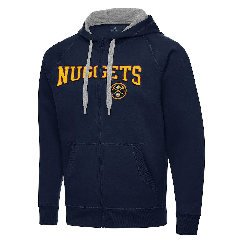NBA Denver Nuggets Antigua Big & Tall Victory Full-Zip Hoodie Jacket sale