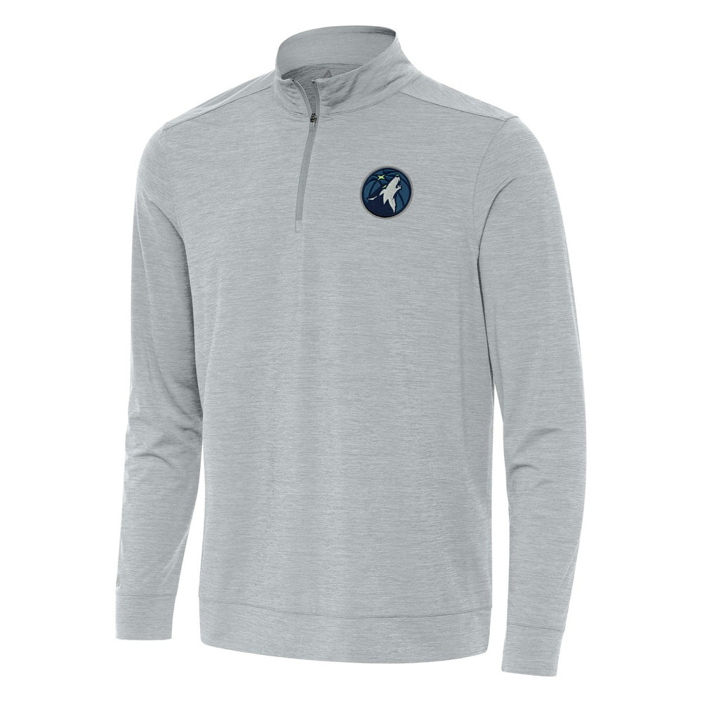 NBA Minnesota Timberwolves Antigua Bright Quarter-Zip Top