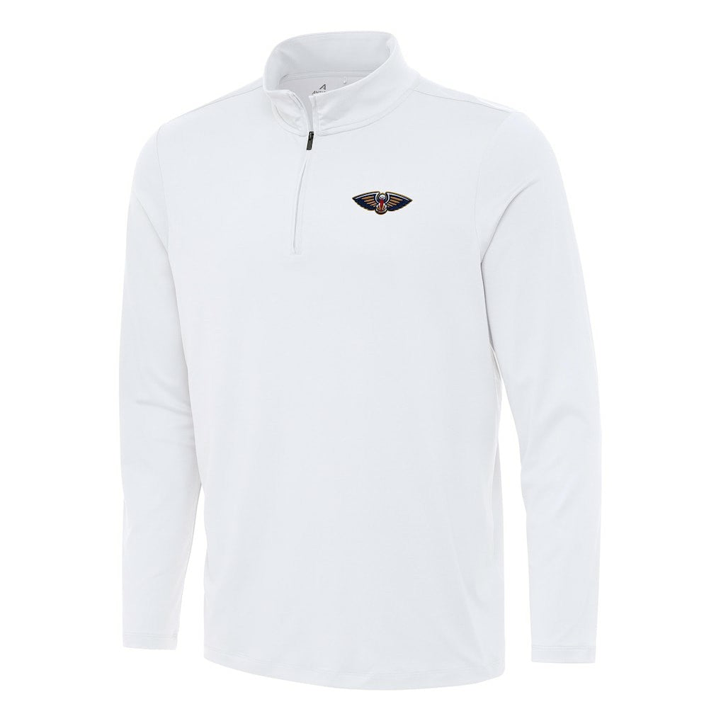 NBA New Orleans Pelicans Antigua Reprocess Quarter-Zip Top