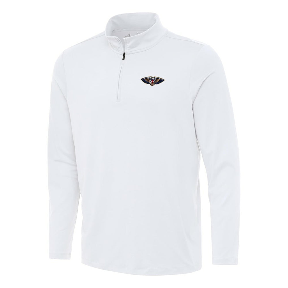 NBA New Orleans Pelicans Antigua Reprocess Quarter-Zip Top