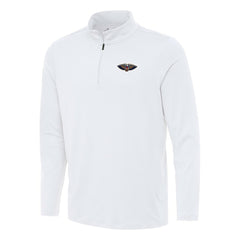 NBA New Orleans Pelicans Antigua Reprocess Quarter-Zip Top