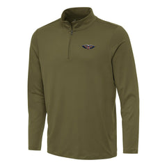 NBA New Orleans Pelicans Antigua Reprocess Quarter-Zip Top