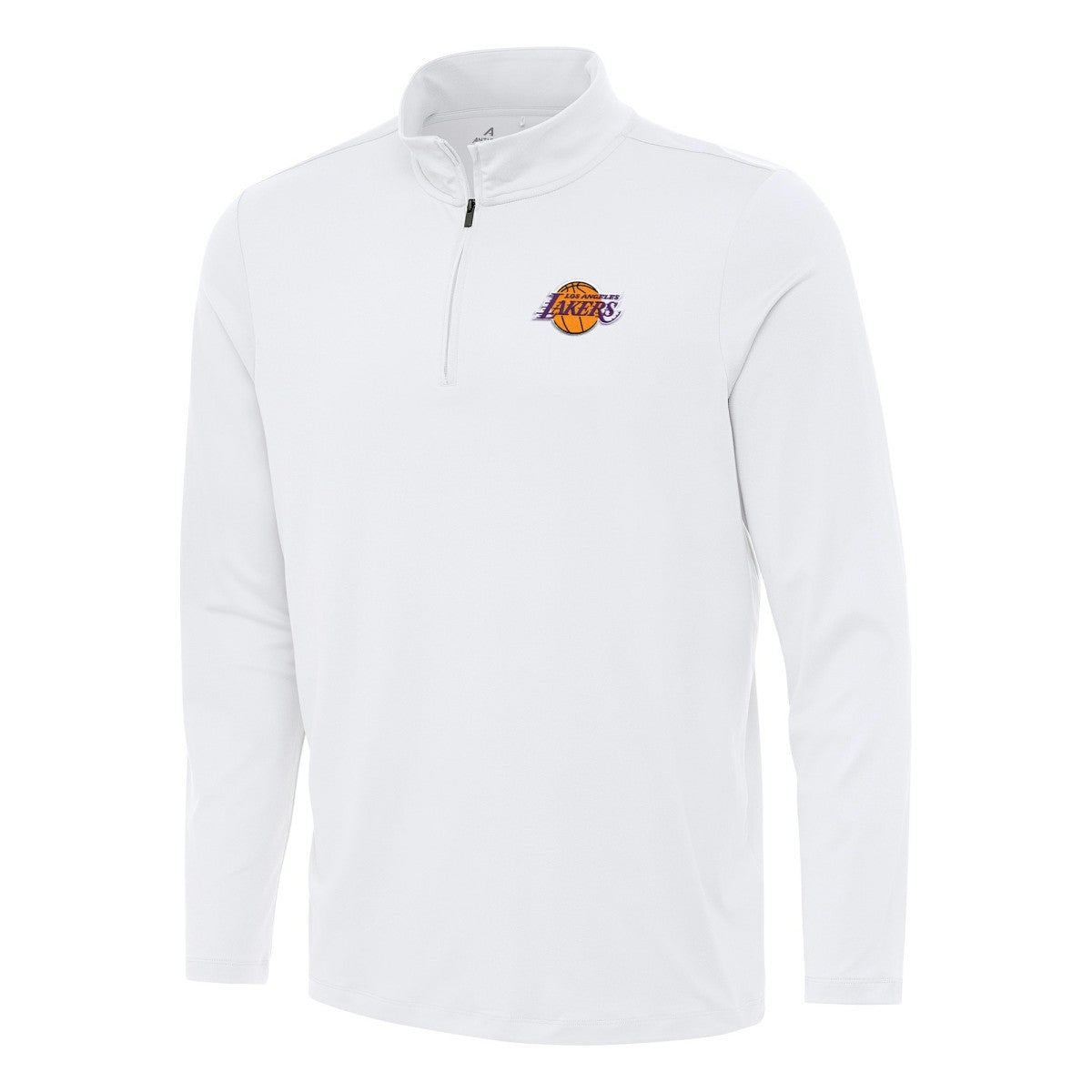 NBA Los Angeles Lakers Antigua Reprocess Quarter-Zip Top
