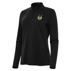 NBA Milwaukee Bucks Antigua Women's Reprocess Quarter-Zip Top