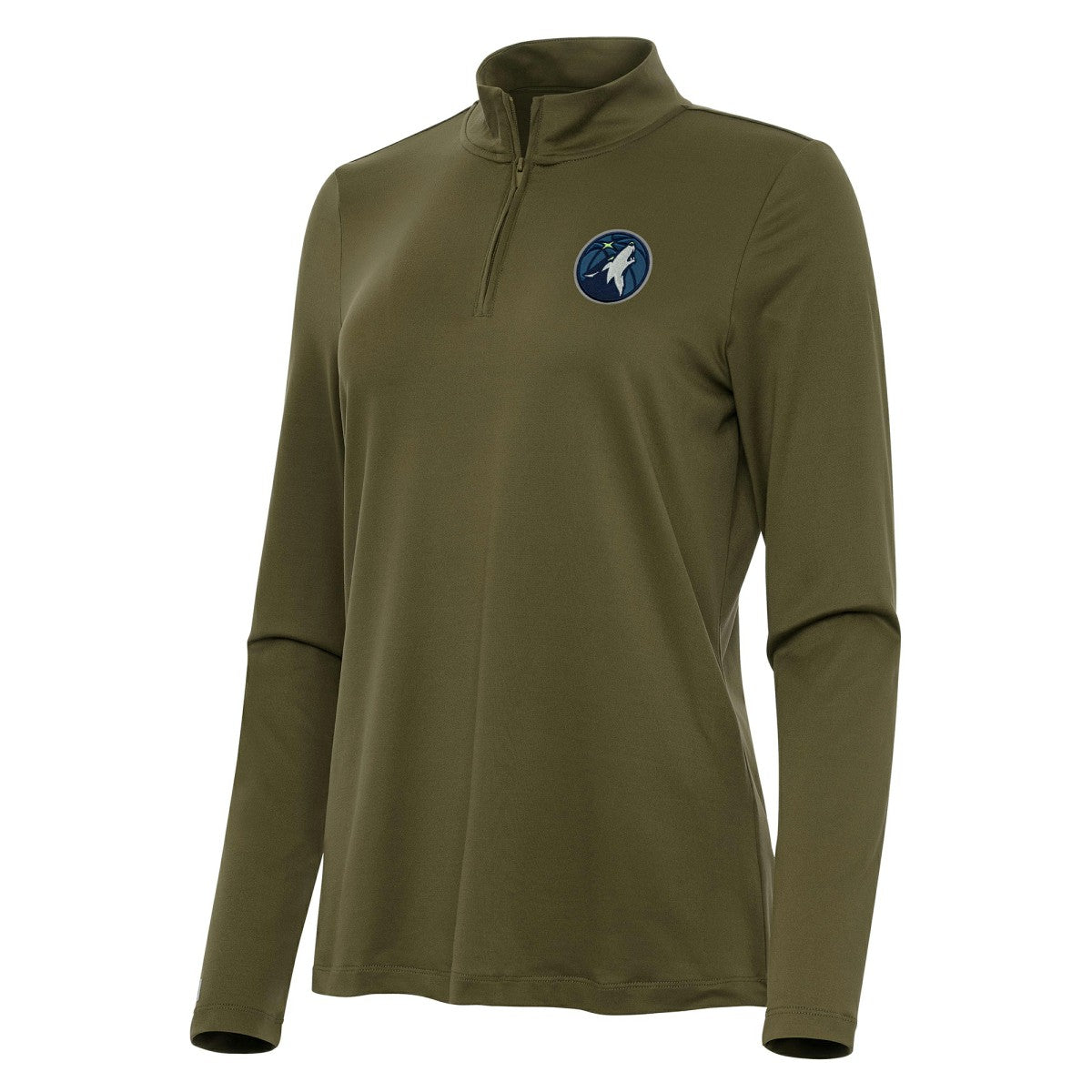 NBA Minnesota Timberwolves Antigua Women's Reprocess Quarter-Zip Top