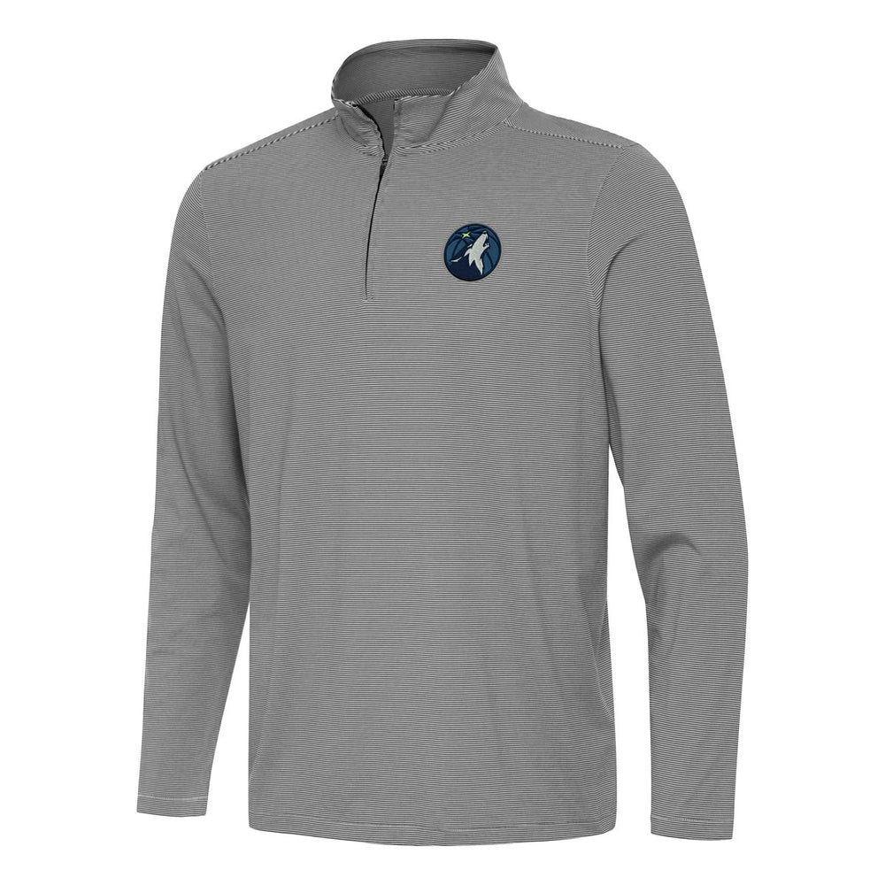NBA Minnesota Timberwolves Antigua Twine Quarter-Zip Top