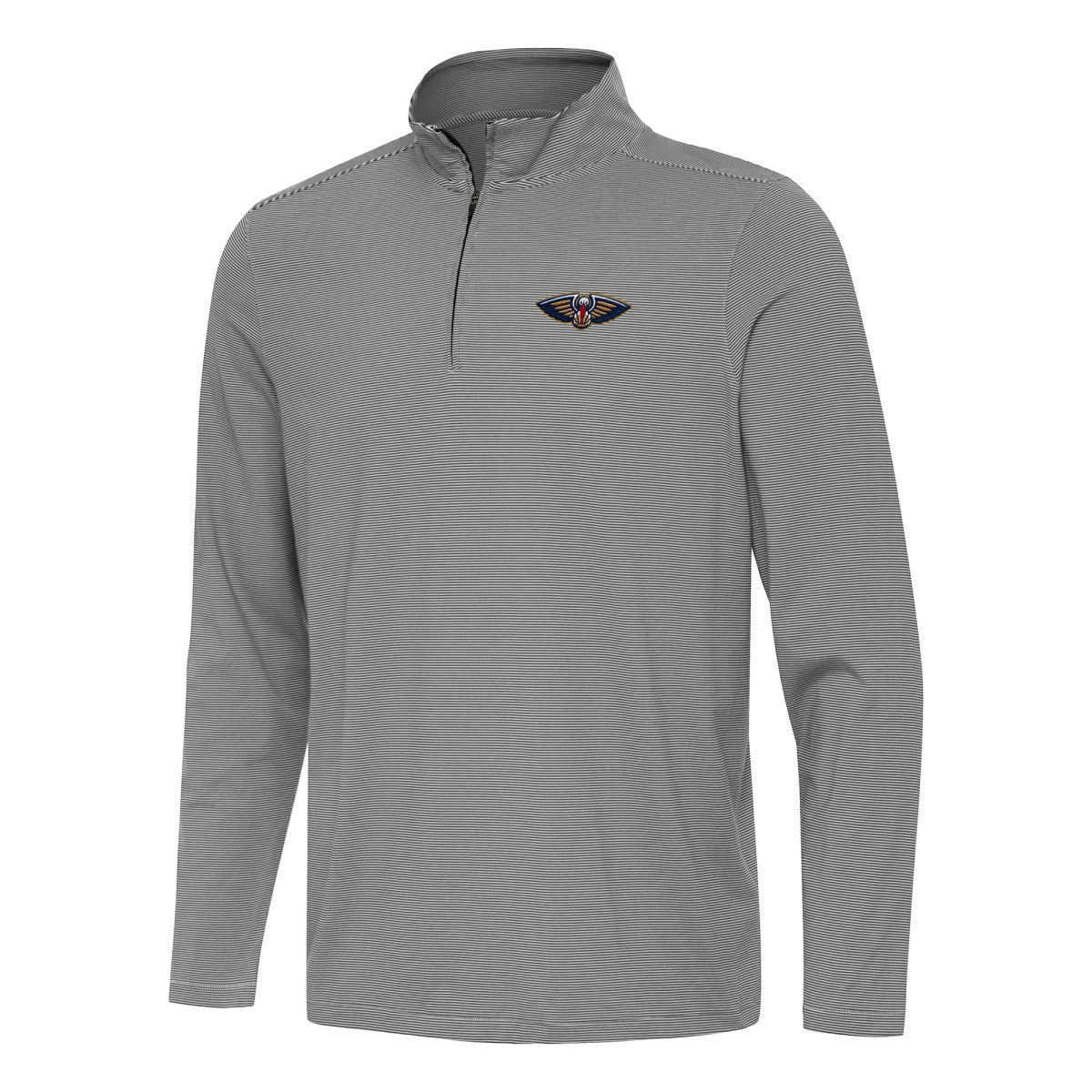 NBA New Orleans Pelicans Antigua Twine Quarter-Zip Top