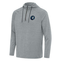 NBA Minnesota Timberwolves Antigua Spikes Raglan Quarter-Zip Hoodie