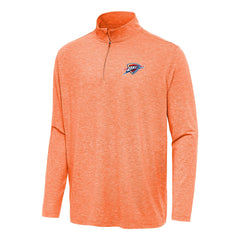 NBA Oklahoma City Thunder Antigua Hunk Quarter-Zip Top