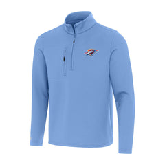 NBA Oklahoma City Thunder Antigua Insider Quarter-Zip Top