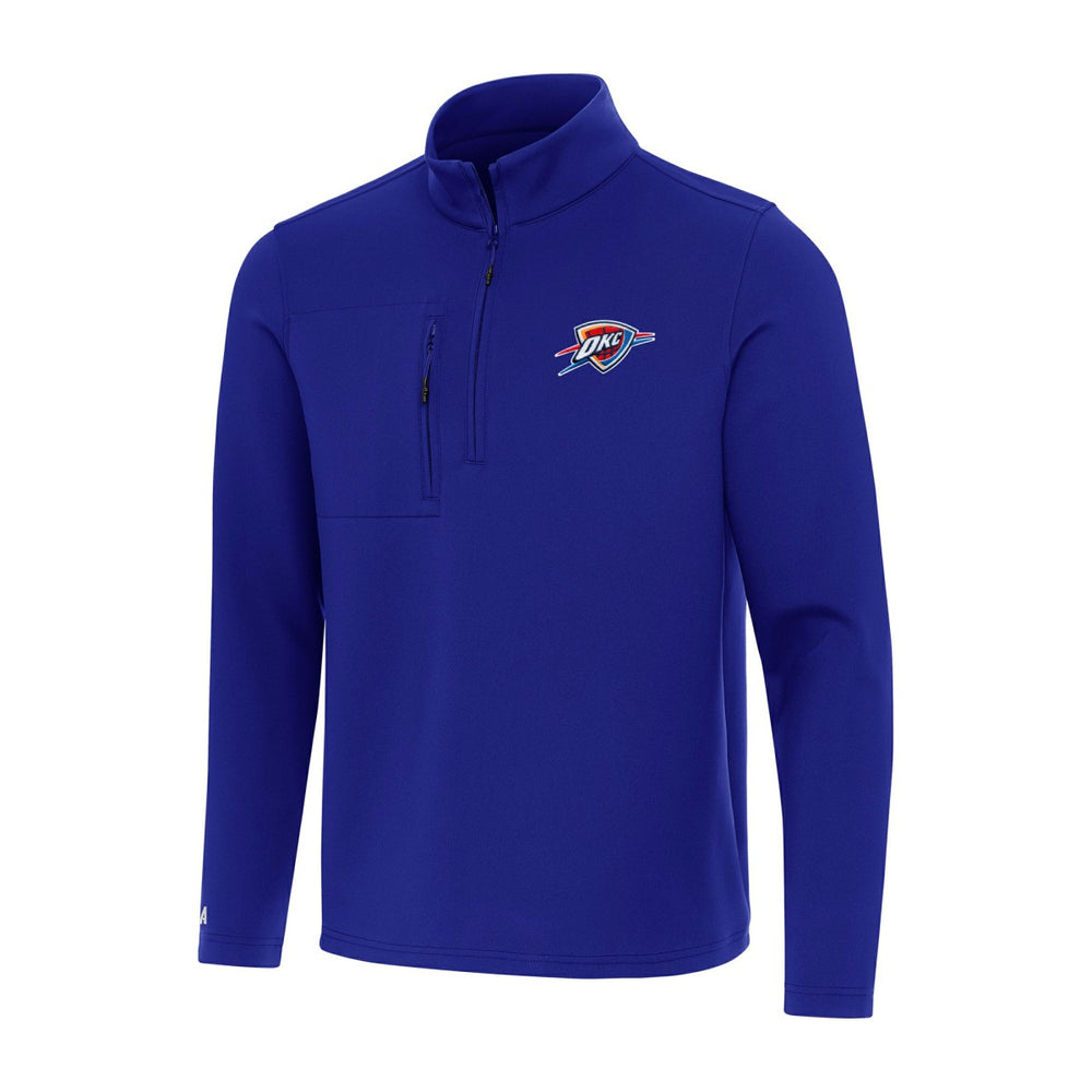 NBA Oklahoma City Thunder Antigua Insider Quarter-Zip Top