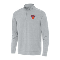 NBA New York Knicks Antigua Bright Quarter-Zip Top