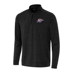 NBA Oklahoma City Thunder Antigua Bright Quarter-Zip Top
