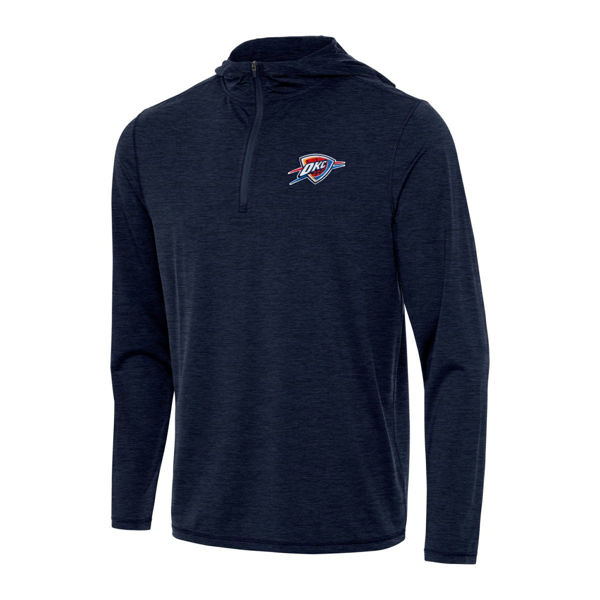 NBA Oklahoma City Thunder Antigua Tidy Quarter-Zip Hoodie