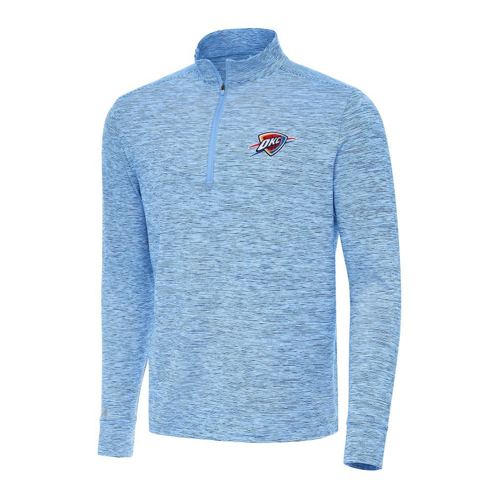 NBA Oklahoma City Thunder Antigua Cause Quarter-Zip Top
