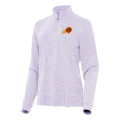 NBA Phoenix Suns Antigua Women's Mentor Quarter-Zip Mock Long Sleeve Top