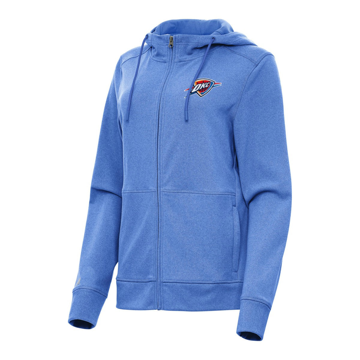 NBA Oklahoma City Thunder Antigua Women's Seeker Full-Zip Hoodie Jacket