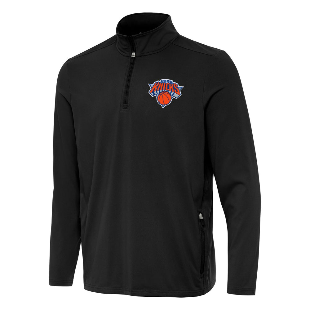 NBA New York Knicks Antigua Perilous Quarter-Zip Sweatshirt