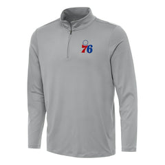 NBA Philadelphia 76ers Antigua Reprocess Quarter-Zip Top