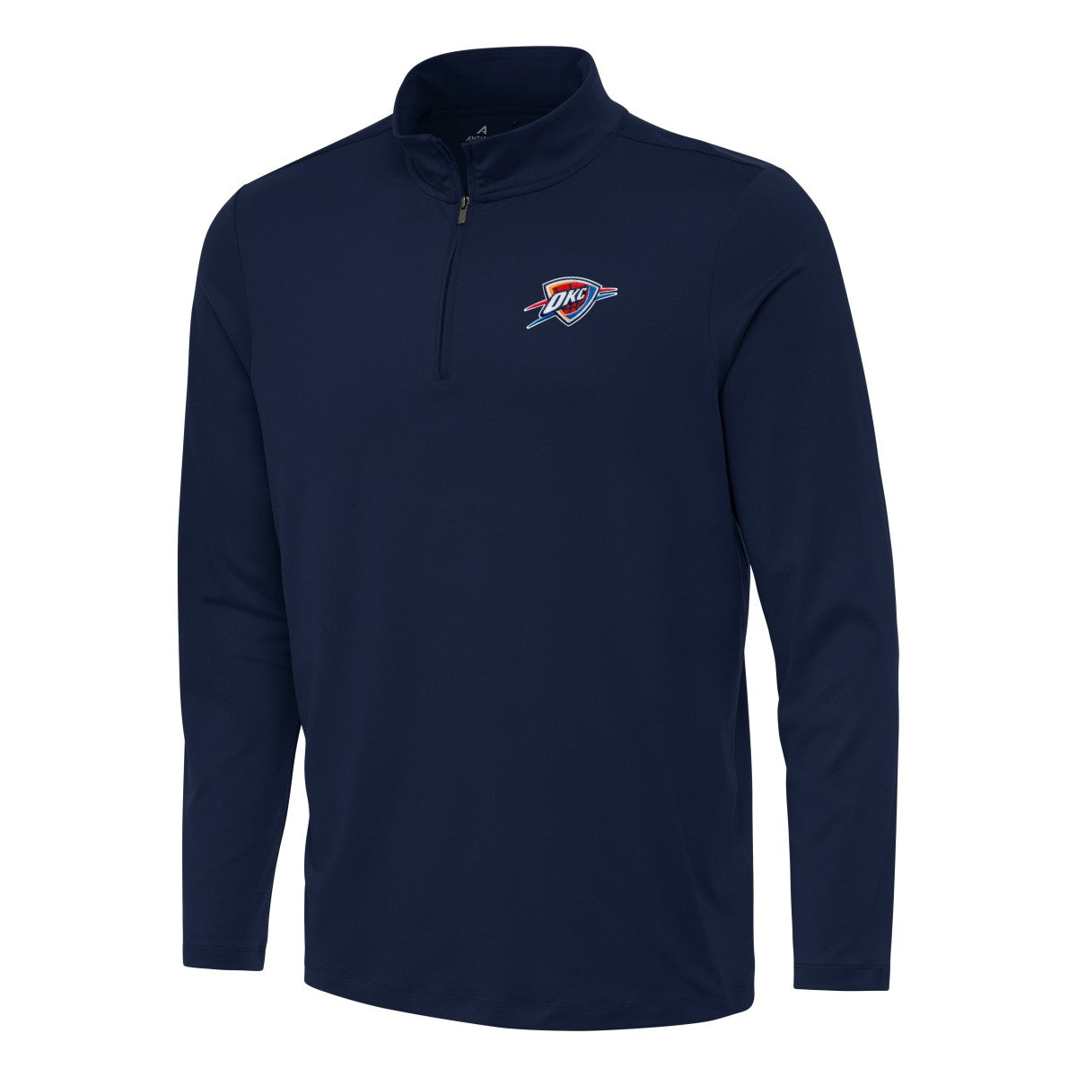 NBA Oklahoma City Thunder Antigua Reprocess Quarter-Zip Top