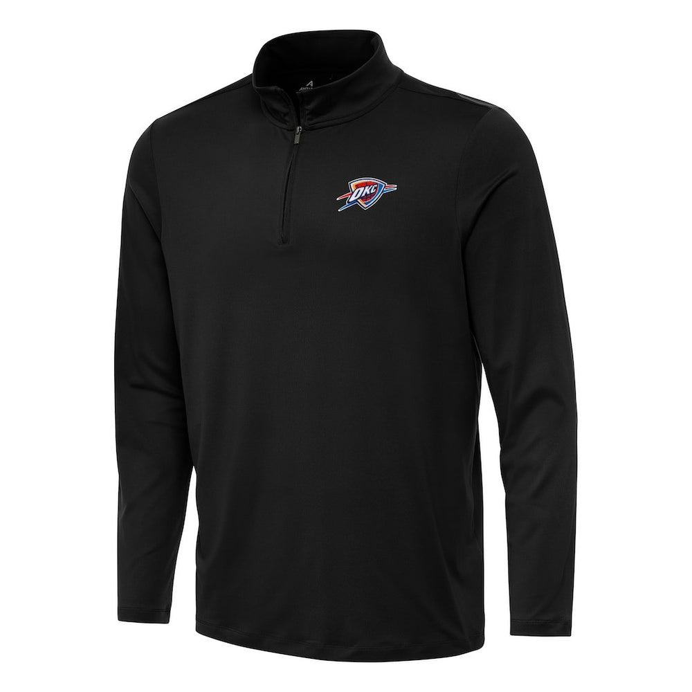NBA Oklahoma City Thunder Antigua Reprocess Quarter-Zip Top