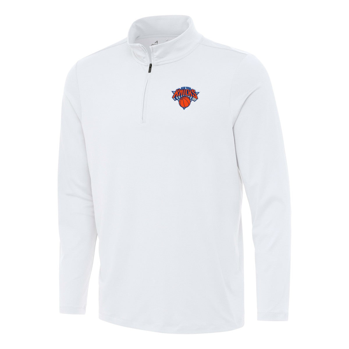 NBA New York Knicks Antigua Reprocess Quarter-Zip Top