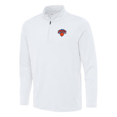 NBA New York Knicks Antigua Reprocess Quarter-Zip Top