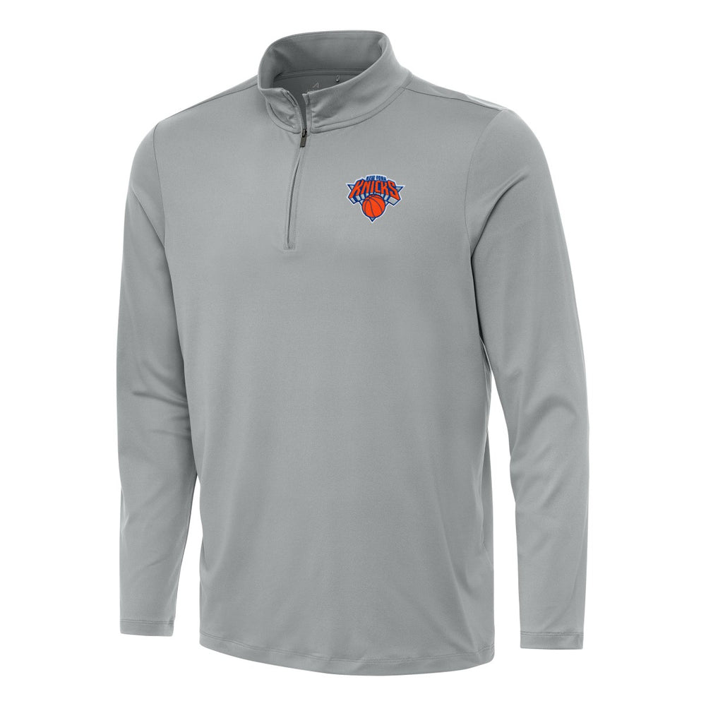 NBA New York Knicks Antigua Reprocess Quarter-Zip Top