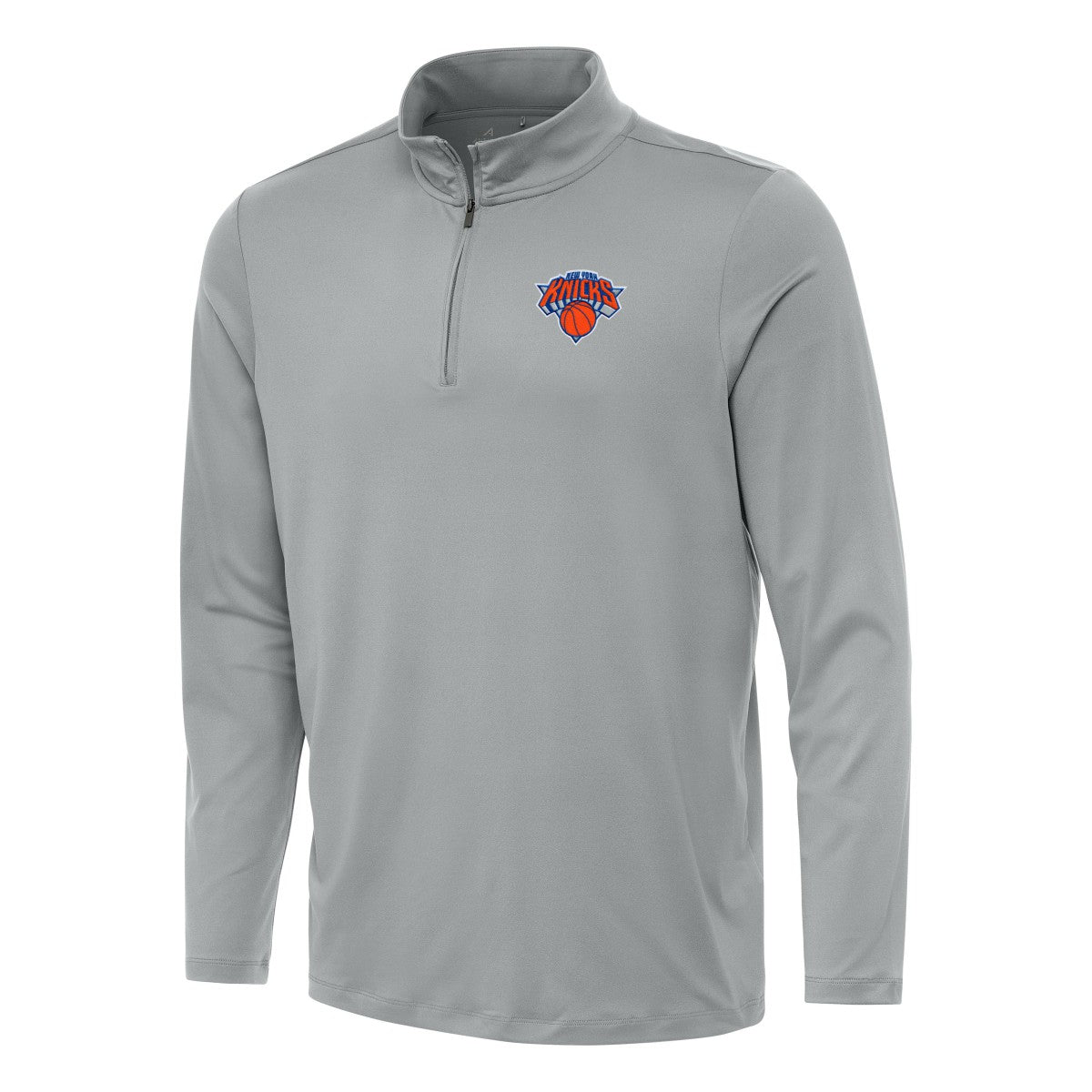 NBA New York Knicks Antigua Reprocess Quarter-Zip Top