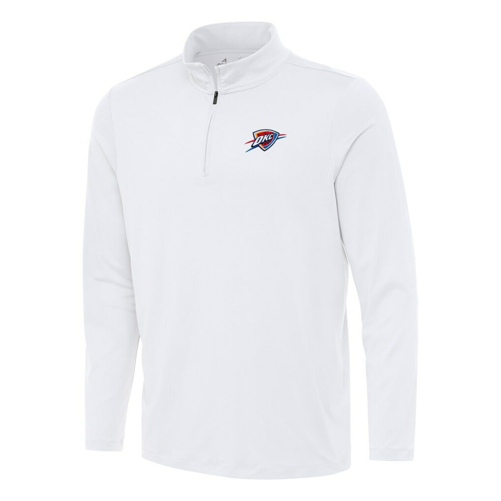 NBA Oklahoma City Thunder Antigua Reprocess Quarter-Zip Top