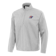 NBA Oklahoma City Thunder Antigua Brisk Quarter-Zip Windbreaker